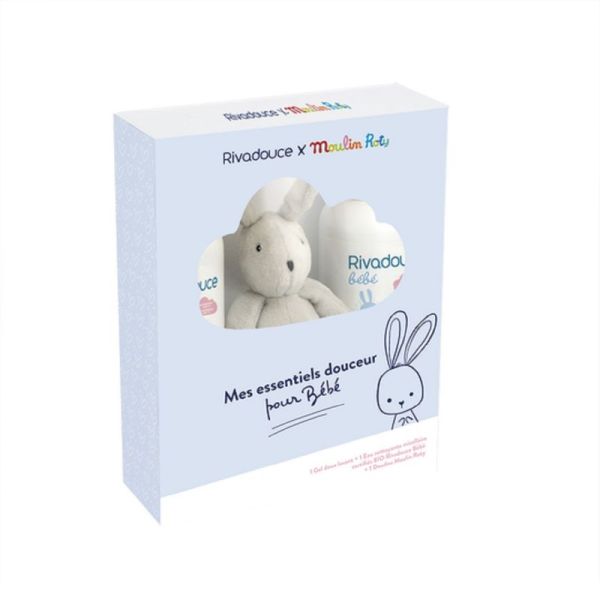 Rivadouce Et Moulin Roty Coffret Mes Essentiels Douceur Pour Bebe