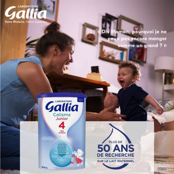 Gallia Calisma Junior 4 dès 18 Mois 900 g