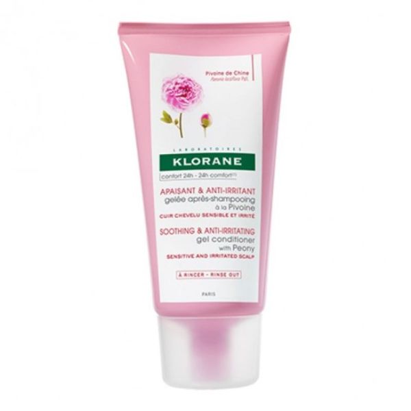 KLORANE - Apaisant - Cuir chevelu sensible - après shampoing à la Pivoine Bio - 150 ml - 3282770145700