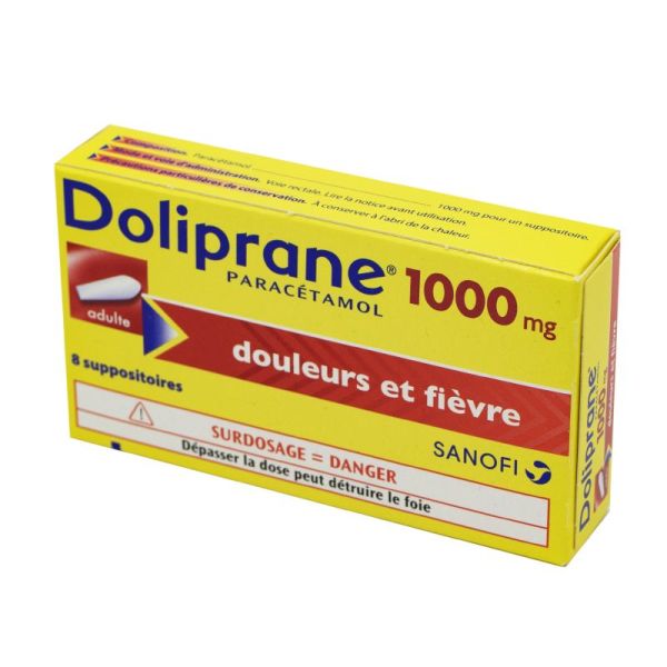 doliprane 1000mg effervescent soulage douleurs et/ou fièvre des adultes et  enfants de plus de 50kg