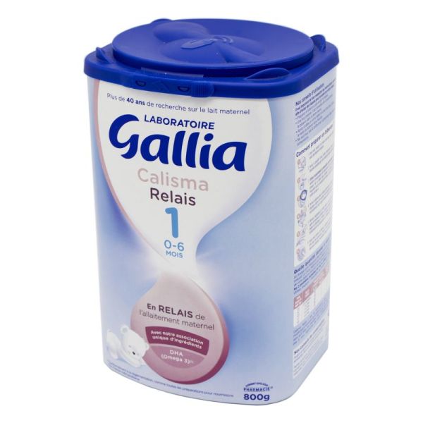 Lait bébé en poudre 1er âge 0-6 mois Calisma Relais GALLIA