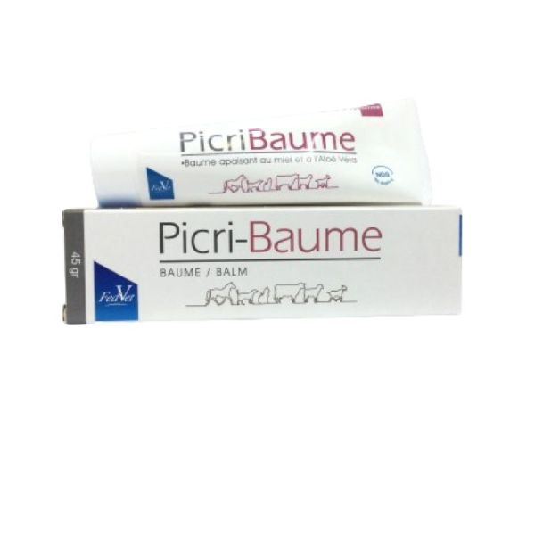 PICRI BAUME Tube 45g - Baume Cicatrisant à l' Acide Picrique, à l' Aloe Vera, au Miel et à la Cire d