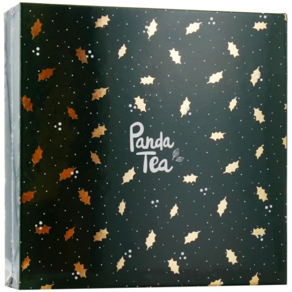 PANDA TEA - Coffret Tisanes et Thés de Noël 20 sachets - Édition 2024 - 3760293233277