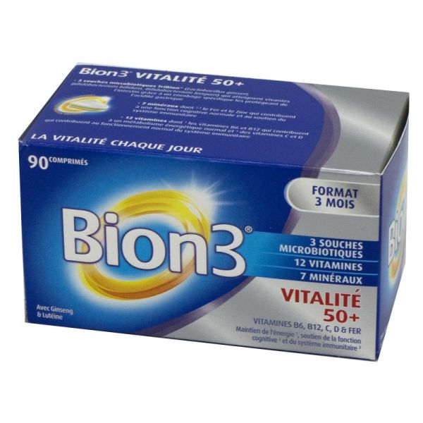 Bion 3 vitalite senior avis : un comprimé efficace pour les 50+ ?