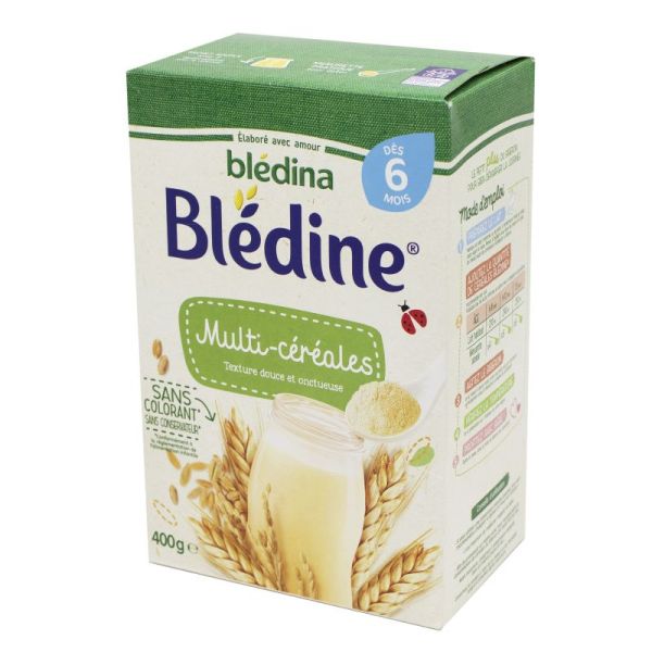 Blédina - BLEDINE MULTI CEREALES 400g - Dès 6 Mois - 3041091339942