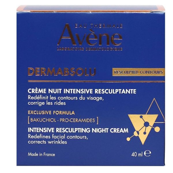 AVENE Dermabsolu crème nuit intensive resculptante 40ml - 3282770395990