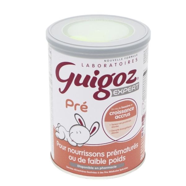 Pre Guigoz Expert 400g Lait En Poudre Pour Nourrissons Prematures Ou De Faible Poids