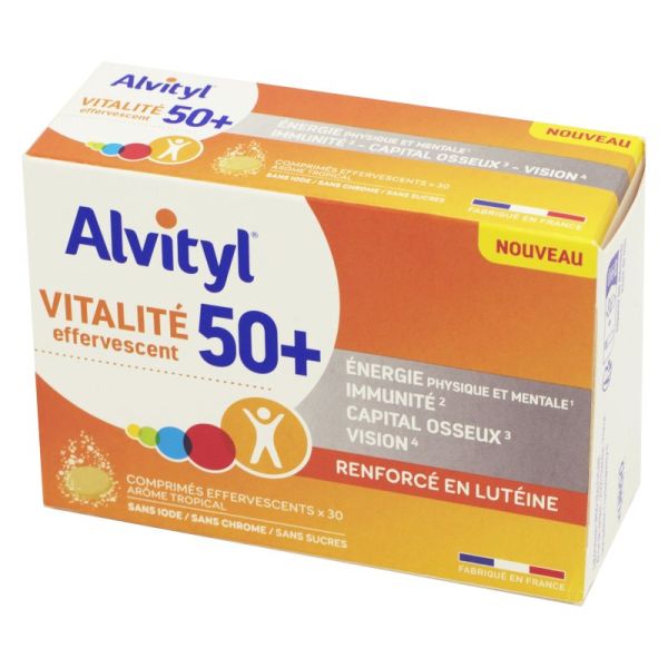 Alvityl® Vitalité 50+, pensé pour répondre aux besoins des seniors