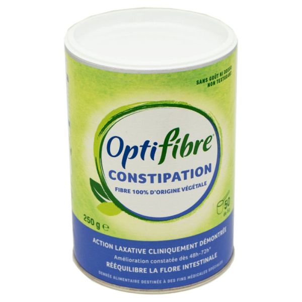 NESTLE OPTIFIBRE 250g Poudre Anti Constipation 100% d' Origine Naturelle -  7613034075857