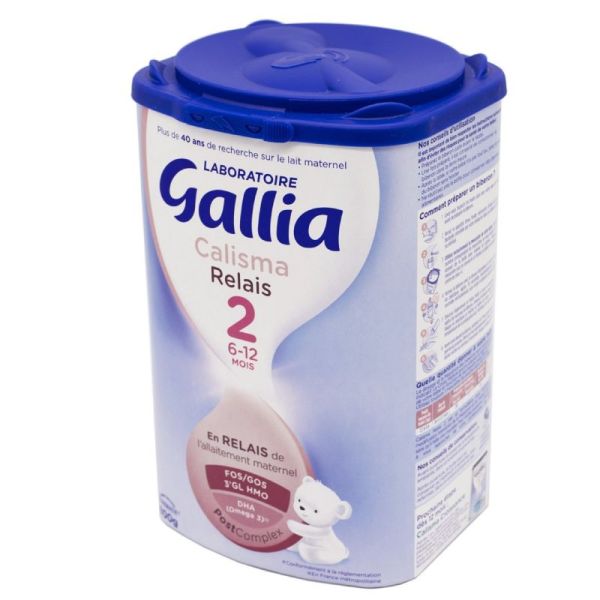 GALLIA CALISMA Relais 2 Bte/800g - Lait en Poudre 2ème Age