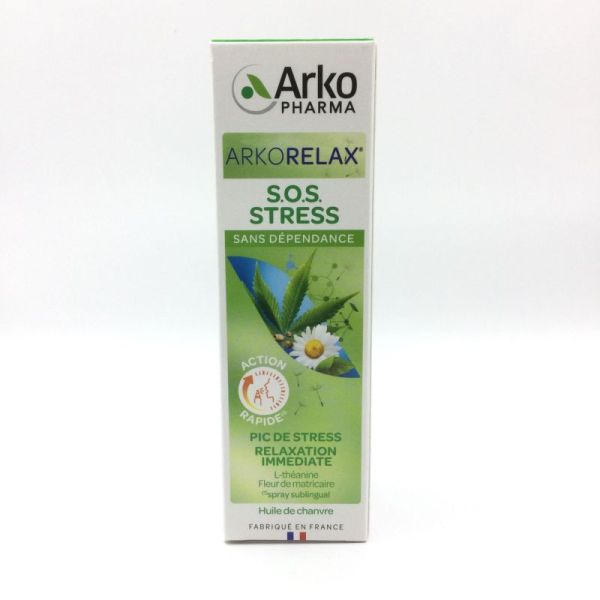 ARKORELAX S.O.S STRESS Spraysublingual - 15ml - 3578835504644