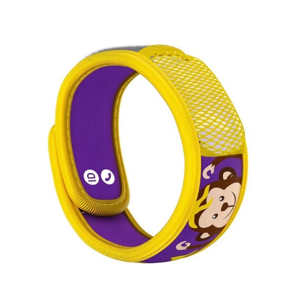 Parakito Kids Bracelet Singe Bracelet Anti Moustiques Rechargeable Enfant De 3 A 7 Ans Bte 1