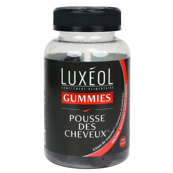 LUXEOL Pousse des cheveux 60 gummies