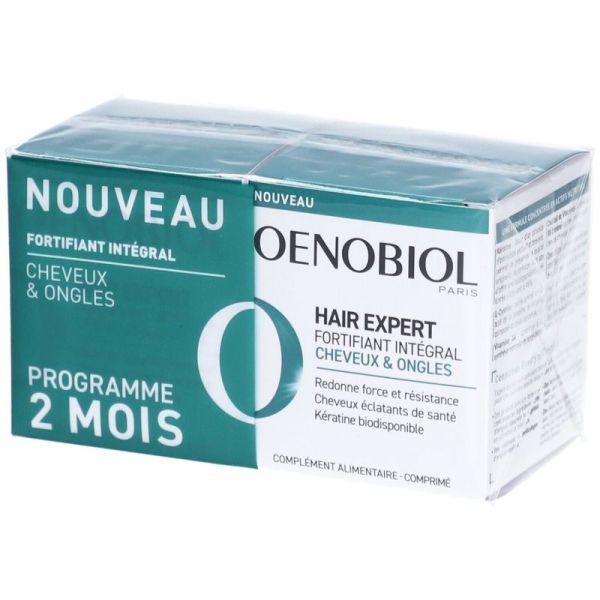 OENOBIOL - Hair Expert - Cheveux & ongles - 60 capsules ( lot 2 ) - 8713304955625