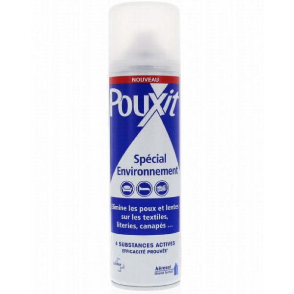 Spray anti-poux pour textiles et anti-poux