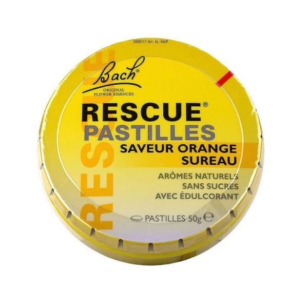 Rescue pastilles orange sureau 50g bach