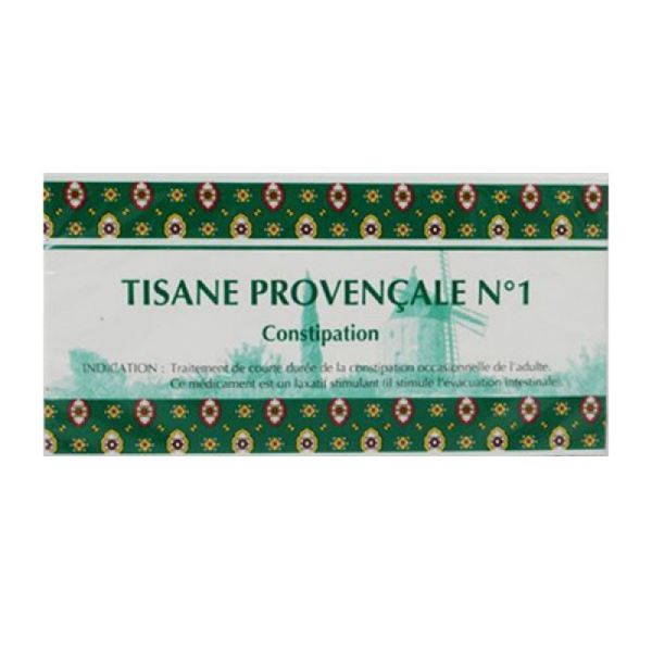 TISANE PROVENCALE N°1, plantes pour tisane 25 sachets-dose