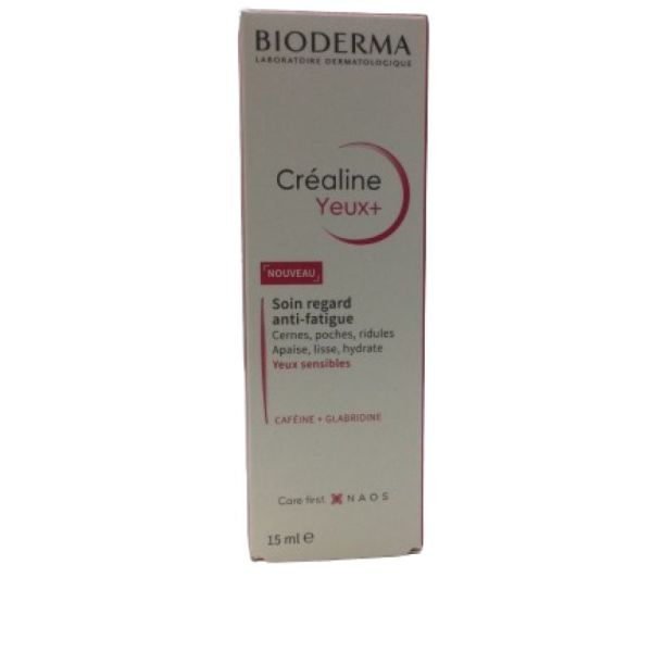 BIODERMA - Créaline yeux+ soin regard anti-fatigue - 15 ml - 3701129811412