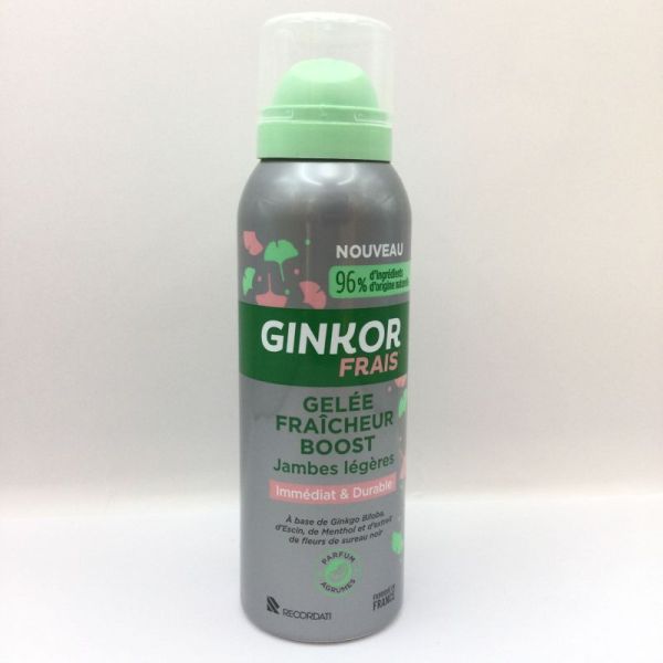 GINKOR Spray Fraîcheur Intense 100 ml - Pour des Jambes Légères - 3665490000144