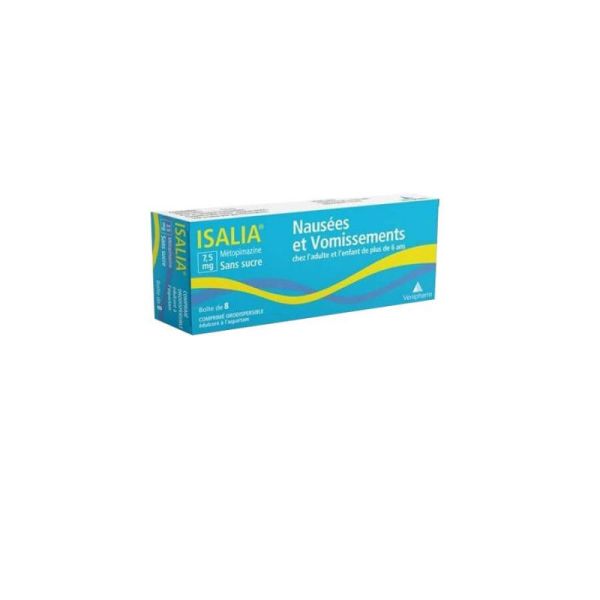 VENIPHARM - Isalia - Nausées et Vomissements - Bte/8 comprimés orodispersible - 3400930250457