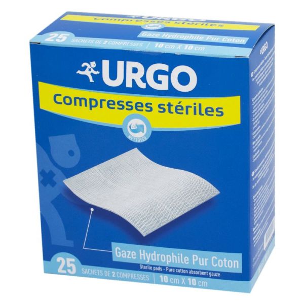 Urgo Compresses de Gaze Stériles 30cmx30cm - Urgo - Pansements