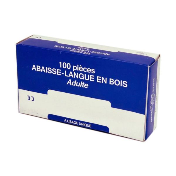 Abaisse-langue (Boîte de 100 Pièces)