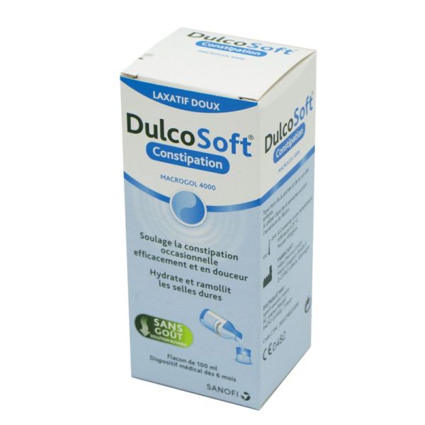 DULCOSOFT CONSTIPATION Laxatif Doux 100ml - Macrogol 4000
