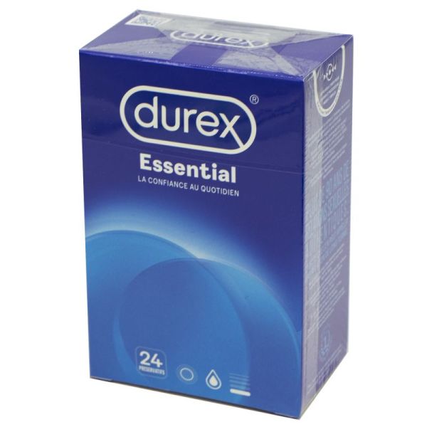 DUREX 24 Préservatifs ESSENTIAL - 3059948006237
